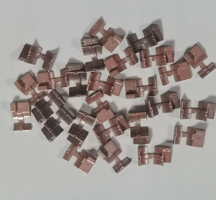 Fin Heatsink Copper Injection Molding 3D Drawing Services Passivation Surface