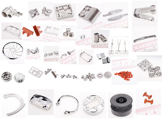 RoHs Anodized Custom Injection Molded Parts , Tolerance 0.02mm Metal Insert Moulding