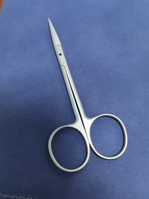 Tumbled Finish Surgical Instrument Parts ISO13485 Stainless Steel Scissors