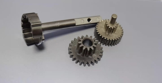 Precision Metal Lock Cylinder Parts Gears RoHs Anodized PVD Finish