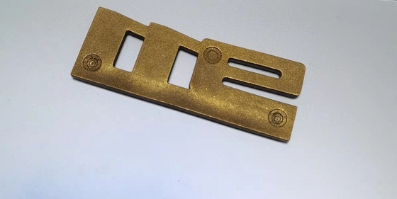 Grounding Reach Copper Injection Molding Parts Tumbled Finish