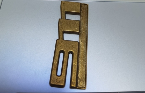 Grounding Reach Copper Injection Molding Parts Tumbled Finish