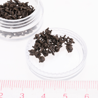 Coating Brush Injection Molded Gears Parts Grounding Tumbled Finish